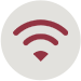 インターネット接続（Wi-Fi＆有線LAN完備） 